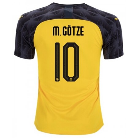 Billiga Fotbollströjor Borussia Dortmund M. GOTZE 10 Tredje tröja 2019/20 Kortärmad
